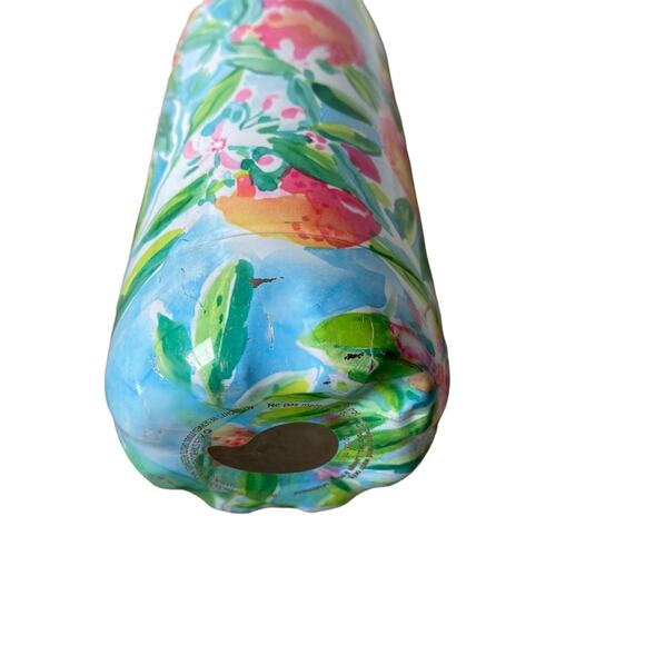 Lilly Pulitzer x Starbucks Swell Water Bottle Floral Pink Blue - Picture 3 of 4